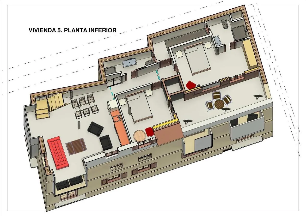 Dona Elvira. Las Terrazas Malaga Apartment